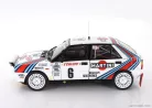 LANCIA  DELTA HF INTEGRALE 4WD (night version) TEAM MARTINI RACING N 6 WINNER RALLY MONTECARLO 1987 MIKI BIASION - TIZIANO SIVIERO  WHITE RED BLUE