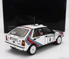 LANCIA  DELTA HF INTEGRALE 4WD TEAM LANCIA  N 4 WINNER RALLY 1000 LAKES 1987 MARKKU ALEN - ILKKA KIVIMAKI  WHITE RED BLUE
