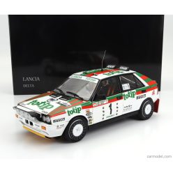   LANCIA  DELTA HF INTEGRALE 4WD (night version) TEAM LANCIA TOTIP N 1 WINNER RALLY TARGA FLORIO 1987 DARIO CERRATO - GIUSEPPE CERRI  WHITE RED GREEN