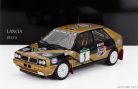 LANCIA  DELTA HF INTEGRALE 4WD TEAM ESSO N 1 WINNER RALLY PIANCAVALLO 1987 FABRIZIO TABATON - LUCIANO TEDESCHINI  BLACK GOLD