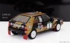 LANCIA  DELTA HF INTEGRALE 4WD TEAM ESSO N 1 WINNER RALLY PIANCAVALLO 1987 FABRIZIO TABATON - LUCIANO TEDESCHINI  BLACK GOLD