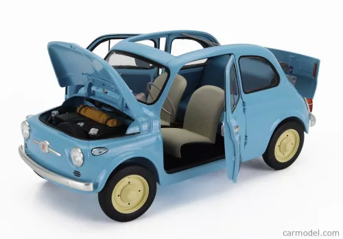 FIAT  500 D CABRIOLET OPEN 1960  CELESTE CROCIERA - LIGHT BLUE