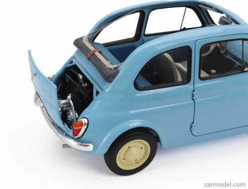 FIAT  500 D CABRIOLET OPEN 1960  CELESTE CROCIERA - LIGHT BLUE