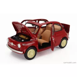 FIAT  500 D CABRIOLET OPEN 1960  ROSSO CORALLO - RED