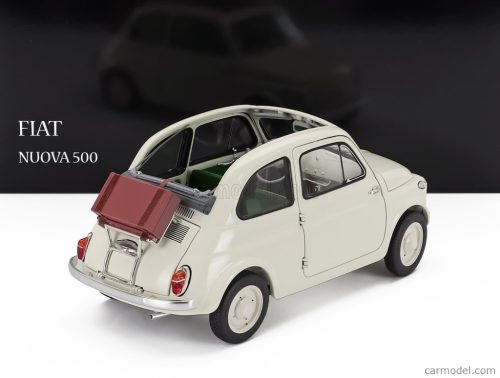 FIAT  NUOVA 500 OPEN ROOF 1957  WHITE