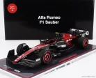 ALFA ROMEO  F1  C43 TEAM STAKE N 24 SPANISH GP 2023 ZHOU GUANYU - CON VETRINA - WITH SHOWCASE  BLACK RED
