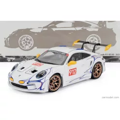 PORSCHE  911 992 GT3 RS N 911 COUPE 2023  WHITE YELLOW