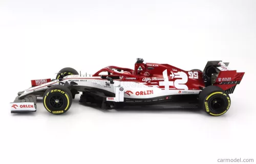 ALFA ROMEO  F1  C39 TEAM RACING ORLEN N 99 AUSTRIAN GP 2020 ANTONIO GIOVINAZZI  WHITE RED MET