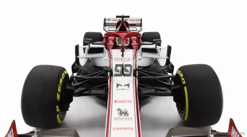 ALFA ROMEO  F1  C39 TEAM RACING ORLEN N 99 AUSTRIAN GP 2020 ANTONIO GIOVINAZZI  WHITE RED MET