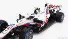 HAAS  F1  VF-21 FERRARI 065/6 TEAM URALKALI N 47 BELGIUM GP 2021 MICK SCHUMACHER  WHITE BLUE RED