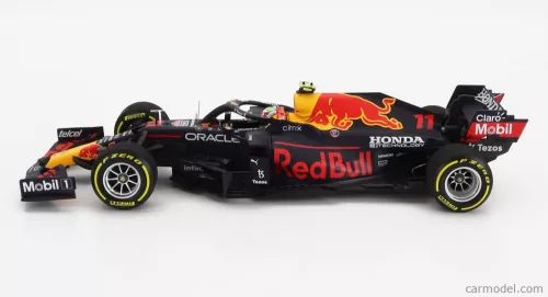RED BULL  F1  RB16B HONDA RA620H TEAM ASTON MARTIN N 11 3rd MEXICO GP 2021 SERGIO PEREZ  MATT BLUE YELLOW RED