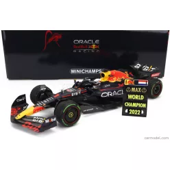   RED BULL F1 RB18 TEAM ORACLE RED BULL RACING N 1 WORLD CHAMPION WINNER JAPAN GP WITH PIT BOARD 2022 MAX VERSTAPPEN