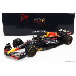   RED BULL  F1  RB18 TEAM ORACLE RED BULL RACING N 1 WINNER ABU DHABI GP WORLD CHAMPION 2022 MAX VERSTAPPEN  MATT BLUE YELLOW RED