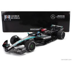   MERCEDES GP   F1  W15 EQ PERFORMANCE TEAM AMG PETRONAS MOTORSPORT N 63 SEASON 2024 GEORGE RUSSELL  BLACK SILVER GREEN