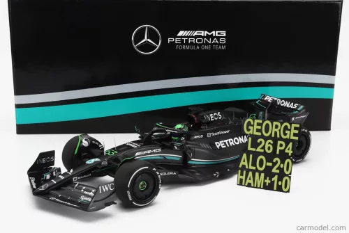 MERCEDES GP  F1 W14 TEAM MERCEDES-AMG PETRONAS FORMULA ONE N 63 7th BAHRAIN GP WITH PIT BOARD 2023 GEORGE RUSSEL  MATT BLACK
