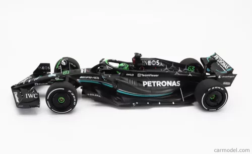 MERCEDES GP  F1 W14 TEAM MERCEDES-AMG PETRONAS FORMULA ONE N 63 7th BAHRAIN GP WITH PIT BOARD 2023 GEORGE RUSSEL  MATT BLACK