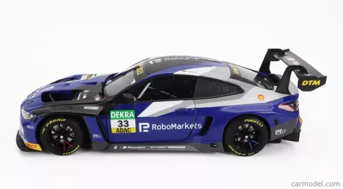 BMW  4-SERIES M4 GT3 TEAM SCHUBERT MOTORSPORT N 33 SEASON DTM 2023 RENE RAST  BLUE BLACK