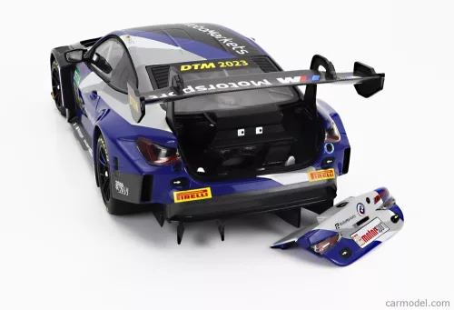 BMW  4-SERIES M4 GT3 TEAM SCHUBERT MOTORSPORT N 33 SEASON DTM 2023 RENE RAST  BLUE BLACK