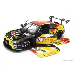   BMW  4-SERIES M4 GT3 TEAM BMW JUNIOR N 72 24h NURBURGRING 2023 DAN HARPER - MAX HESSE - NEIL VERHAGEN  BLACK YELLOW RED