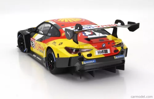 BMW  4-SERIES M4 GT3 TEAM BMW JUNIOR N 72 24h NURBURGRING 2023 DAN HARPER - MAX HESSE - NEIL VERHAGEN  BLACK YELLOW RED