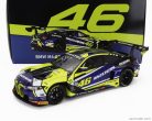 BMW  4-SERIES M4 GT3 TEAM WRT N 46 PRESENTATION FANATEC GT WORLD CHALLENGE EUROPE 2023 VALENTINO ROSSI  BLUE YELLOW BLACK