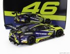 BMW  4-SERIES M4 GT3 TEAM WRT N 46 PRESENTATION FANATEC GT WORLD CHALLENGE EUROPE 2023 VALENTINO ROSSI  BLUE YELLOW BLACK