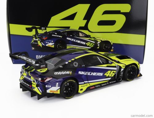 BMW  4-SERIES M4 GT3 TEAM WRT N 46 PRESENTATION FANATEC GT WORLD CHALLENGE EUROPE 2023 VALENTINO ROSSI  BLUE YELLOW BLACK