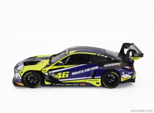 BMW  4-SERIES M4 GT3 TEAM WRT N 46 PRESENTATION FANATEC GT WORLD CHALLENGE EUROPE 2023 VALENTINO ROSSI  BLUE YELLOW BLACK