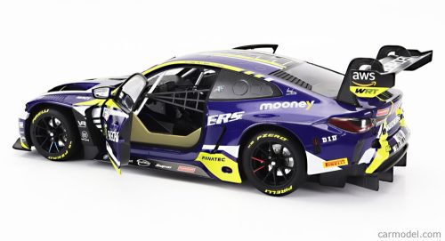 BMW  4-SERIES M4 GT3 TEAM WRT N 46 6h SPA 2023 - VALENTINO ROSSI - AUGUSTO FARFUS - MAXIME MARTIN  PURPLE YELLOW BLACK