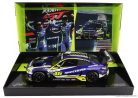 BMW  4-SERIES M4 GT3 TEAM WRT N 46 WINNER GTWCE GT WORLD CHALLENGE EUROPE SPRINT CUP MISANO ITALY 2023 - VALENTINO ROSSI - MAXIME MARTIN  PURPLE YELLOW BLACK
