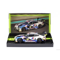   BMW  4-SERIES M4 GT3 TEAM WRT N 46 GULF 12h ABU DHABI 2023 VALENTINO ROSSI - NICK YELLOY - DRIES VANTHOOR  WHITE BLACK BLUE