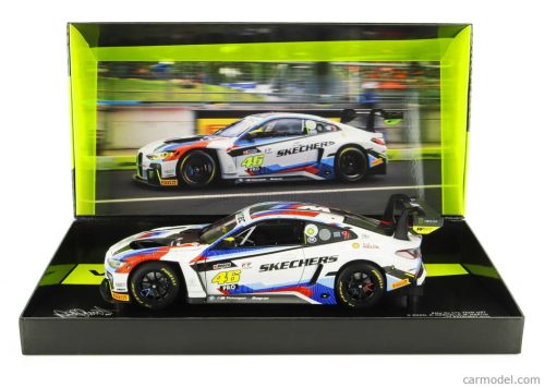 BMW  4-SERIES M4 GT3 TEAM WRT N 46 12h BATHURST 2024 VALENTINO ROSSI - MAXIME MARTIN - RAFFAELE MARCIELLO  WHITE BLUE RED BLACK