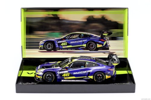 BMW  4-SERIES M4 GT3 TEAM WRT N 46 4h LE CASTELLET 2024 VALENTINO ROSSI - MAXIME MARTIN - RAFFAELE MARCIELLO  BLUE YELLOW BLACK