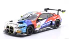 BMW  4-SERIES M4 GT3 TEAM WRT N 46 24h SPA 2024 VALENTINO ROSSI - MAXIME MARTIN - RAFFAELE MARCIELLO  WHITE BLUE RED