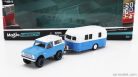 FORD USA  BRONCO WITH ROULOTTE 1966  BLUE WHITE