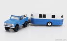 FORD USA  BRONCO WITH ROULOTTE 1966  BLUE WHITE