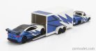 CHEVROLET  1500 PICK-UP WITH TRAILER CAR TRANSPORTER + SUBARU BRX 2019  BLUE WHITE