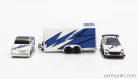 CHEVROLET  1500 PICK-UP WITH TRAILER CAR TRANSPORTER + SUBARU BRX 2019  BLUE WHITE
