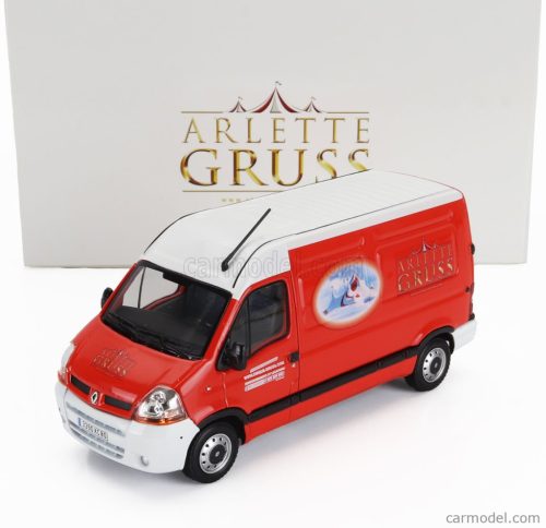 RENAULT  MASTER VAN ARLETTE GRUSS 2003  RED WHITE