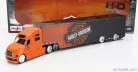 TRUCK  H-D HAULERS TRUCK HARLEY DAVIDSON CAR TRANSPORTER 2021  ORANGE BLACK