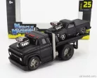 CHEVROLET  C-60 FLATBED CAR TRANSPORTER 1966 WITH 454 SS PICK-UP CUSTOM 1993  BLACK