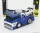 FORD USA  COE FLATBED TRUCK CAR TRANSPORTER 1965 WITH MUSTANG BOSS 302 CUSTOM 2013  BLUE SILVER