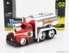 MACK  B-61 TANKER TRUCK GASOLINE 3-ASSI CUSTOM 1953  RED SILVER