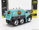 FORD USA  COE FUEL TANKER TRUCK GASOLINE 3-ASSI CUSTOM 1950  LIGHT BLUE BLACK