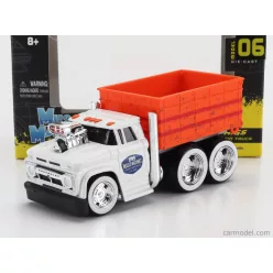 CHEVROLET  C-60 GRAIN TRUCK 3-ASSI CUSTOM 1966  WHITE ORANGE