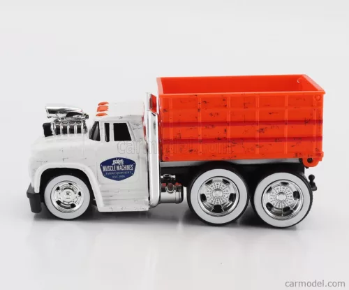 CHEVROLET  C-60 GRAIN TRUCK 3-ASSI CUSTOM 1966  WHITE ORANGE