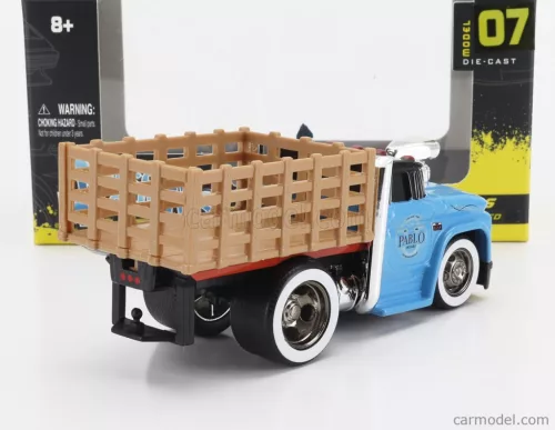 CHEVROLET  C-60 TRUCK STAKEBED PABLO 3-ASSI CUSTOM 1966  BLUE