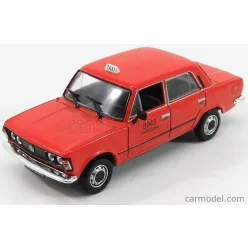 POLSKI FIAT  125P TAXI 8945 WARSZAWA 1969  RED