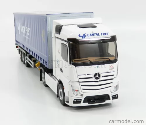MERCEDES BENZ  ACTROS 2 1845 STREAMSPACE TRUCK CANTAL FRET TRANSPORTS 2016  WHITE BLUE