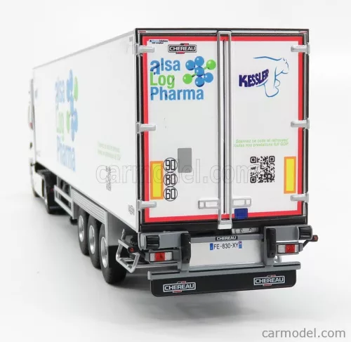 RENAULT  T520 HIGH TRUCK SEMI-FRIGO KESSLER ALSA LOG PHARMA TRANSPORTS 2016  WHITE